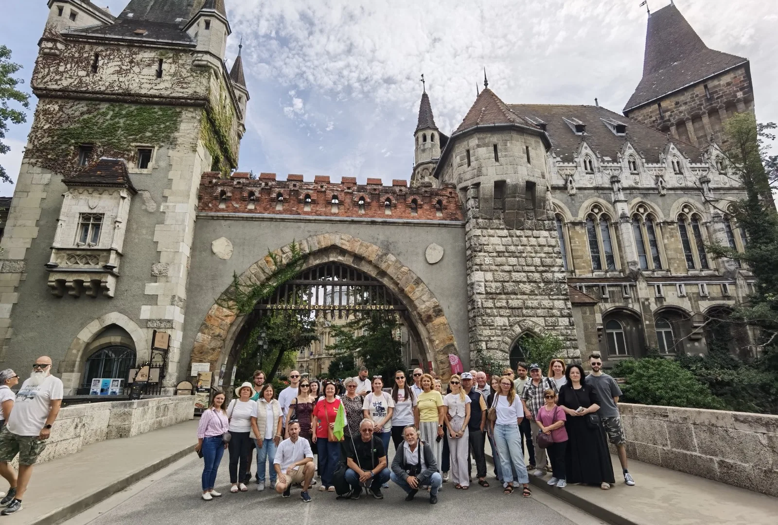 Grup PandaTour la Castelul Vajdahunyad
