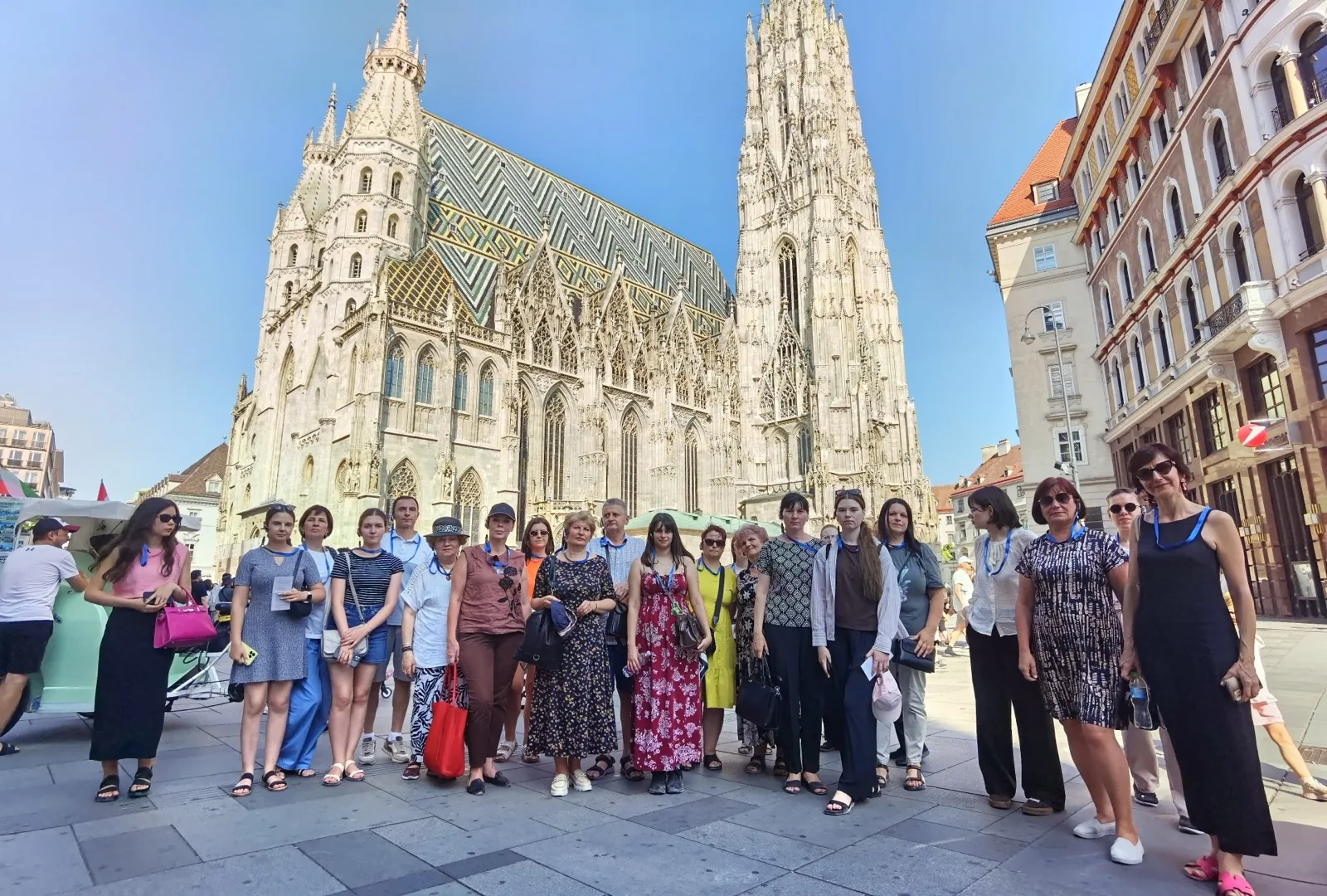 Grup PandaTour la Catedrala Sf. Ștefan din Viena