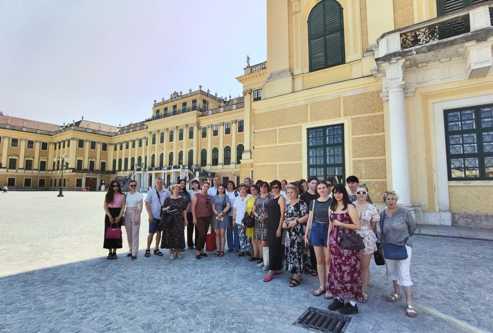 Grup PandaTour la Palatul Schönbrunn din Viena